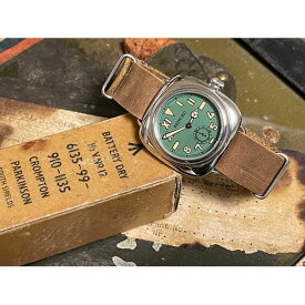 【10％OFFクーポン利用で】M.R.M.W. モントルロロイ ミリタリーウォッチ KEYFORD　カルフォニアダイヤル CLF-green-05CFL メンズ 腕時計 国内正規品