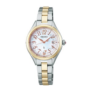 SEIKO �Z�C�R�[ LUKIA ���L�A ���{�� �\�[���[�d�g �`�^�� �R���r SSQW092 ���f�B�[�X �r���v �������K�i ��������