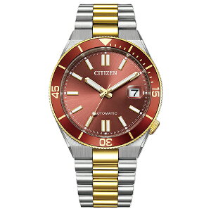 CITIZEN COLLECTION Mechanical �V�`�Y���R���N�V���� ���b�h/�V���o�[/�S�[���h �X�|�[�c �@�B�� �V�[�X���[�o�b�N �t��]�h�~�x�[�� �f�C�g�\�� NJ0234-58X �����Y �r���v �������K�i