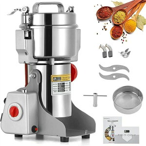 ★1点専用替刃先着無料差し上げ★2025 新生活 製粉機 家庭用 業務用 電動ミル 電動製粉機 800g 1000g 2500g 4000g 粉末ミル ハイスピードミル コンパクト 粉砕機 小型 電動ミルスパイス 穀物粉砕機