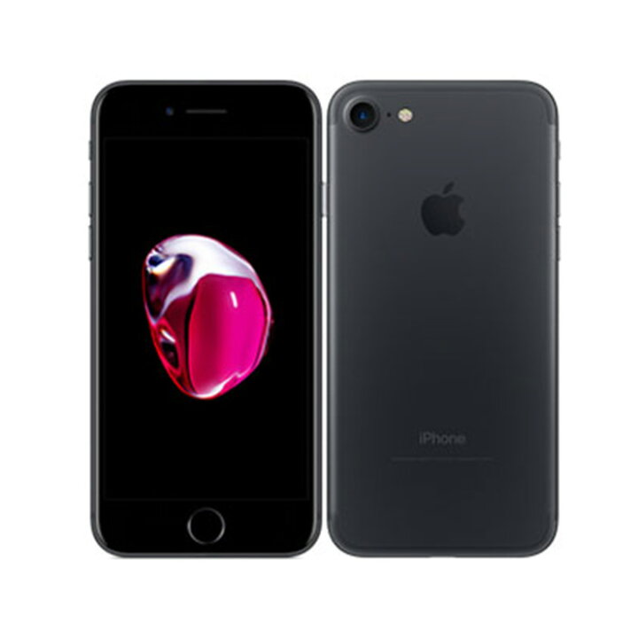 ロック解除済！iPhone7,jet Black,32GB 中古美品 （美品 iPhone7 128GB  
