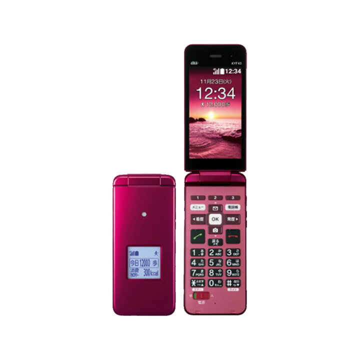 楽天市場】【未使用品～中古品】京セラ かんたんケータイ ライト KYF43 