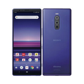 【未使用品〜中古品】SONY Xperia1 SO-03L docomo版SIMフリー 本体 最大1年間保証 SIMロック解除済【スマホとタブレット販売のダイワン】