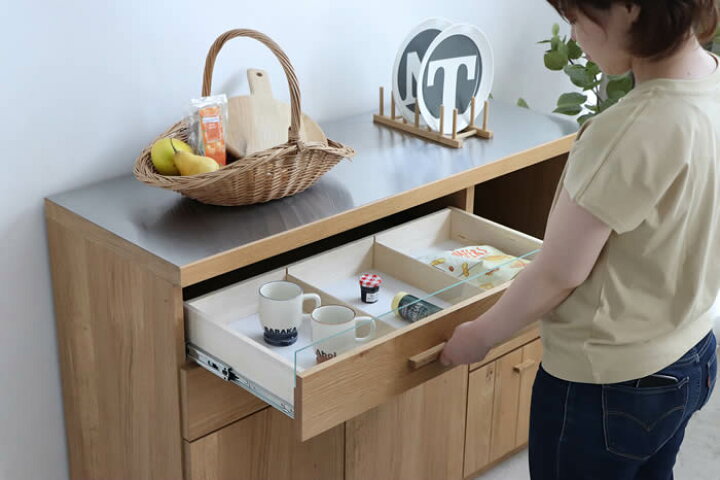楽天市場】【送料無料】 HAUTA ハウタ 幅120cm カウンター キッチン 
