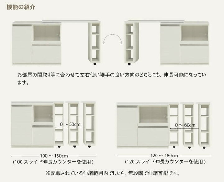 楽天市場】【送料無料】FREED フリード 幅120～180cm スライド 伸長 