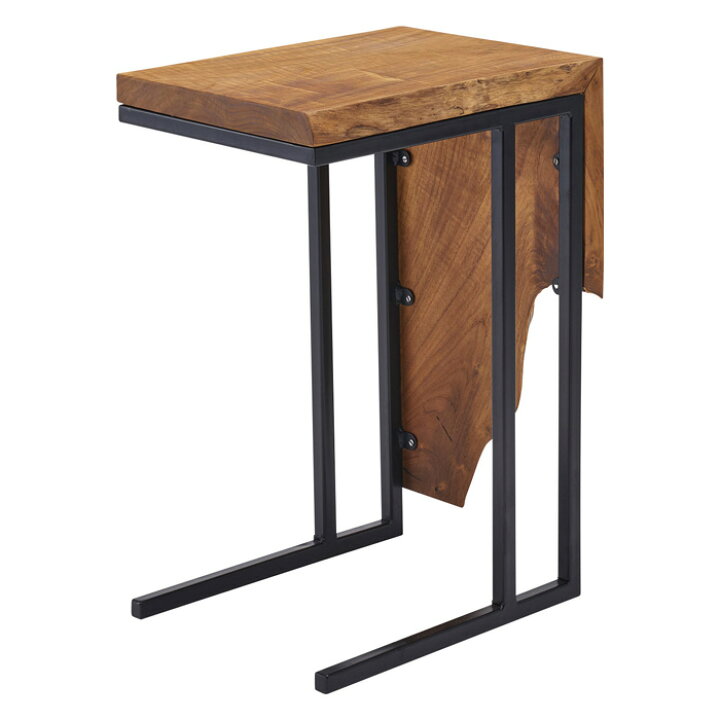 楽天市場】【送料無料】サイドテーブル 幅40cm 天然木 チーク 木製  