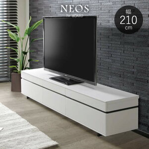 �y���������z�l�I�X TV�{�[�h ��210cm �z���C�g �n�C�O���X �e���r�{�[�h �k�� �c�� WH �� NEOS �O�ʃK���X �V���v�� �X�^�C���b�V�� ���_�� ���r���O �e���r�� �l�C �T���L