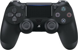 【中古】PS4 ワイヤレスコントローラー( dualshock4 ) ジェット・ブラック★USBケーブル付★デュアルショック4