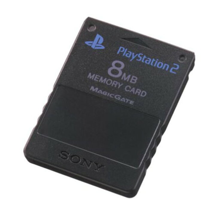 楽天市場】PlayStation 2専用メモリーカード ブラック (8MB) : ゲーム 