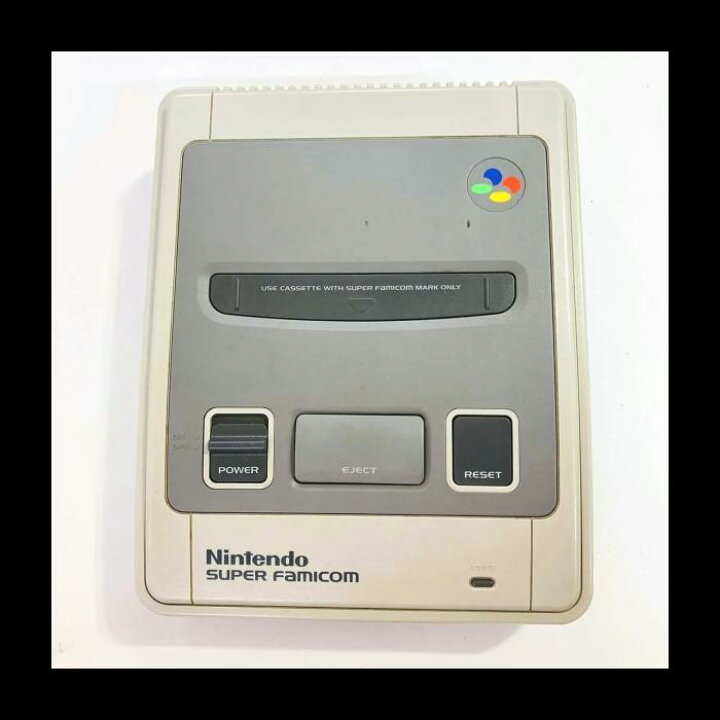 楽天市場】【動作確認済】1CHIP 02 任天堂 スーパーファミコン 本体 