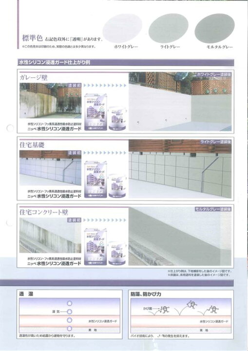 楽天市場】《外壁塗装用具セット付き》日本ペイント ニッペ水性 