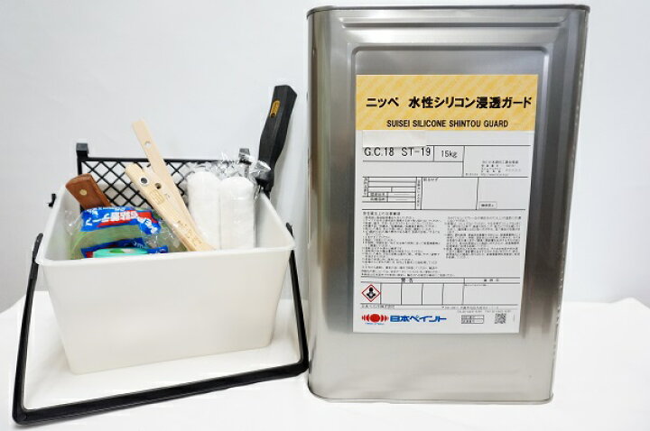楽天市場】《外壁塗装用具セット付き》日本ペイント ニッペ水性 