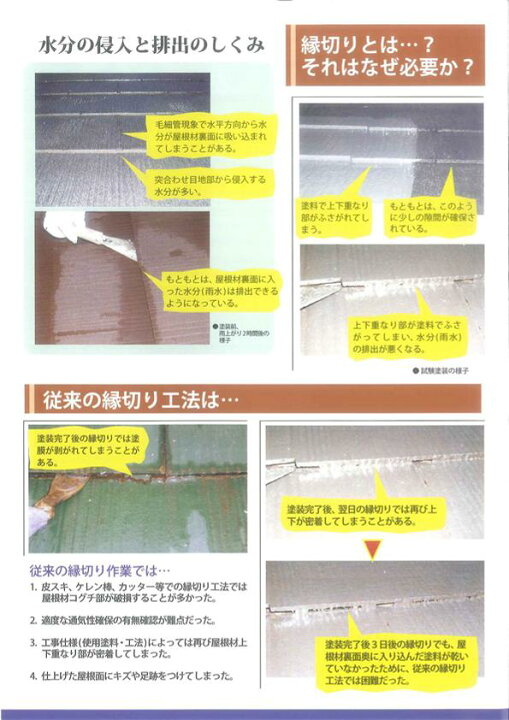 楽天市場】【即日発送】タスペーサー02 平板スレート屋根再塗装時の 