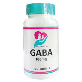 GABA （ギャバ）ガンマアミノ酪酸　gaba100mg　サプリメント 100粒