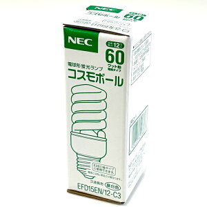 NEC RX{[ d`uv 60W`d^Cv F E26 EFD15EN/12-C3