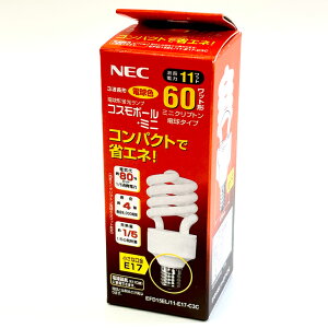NEC RX{[E~j d`uv 60W`d^Cv dF E17 EFD15EL/11-E17-C3C