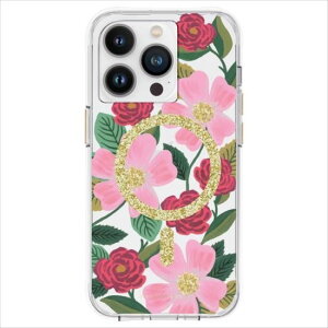 iPhone 14 Pro P[X RIFLE PAPER Rose Garden MagSafeΉ ԕ ϏՌ Case-Mate
