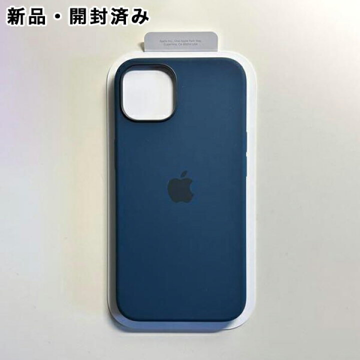 楽天市場】Apple純正 MagSafe対応 iPhone 13 シリコンケース・アビス 