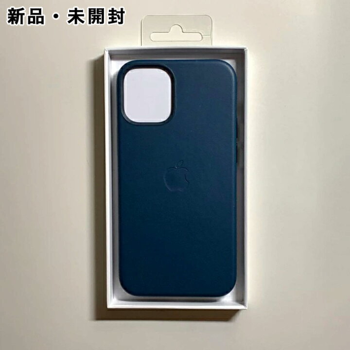 楽天市場】Apple純正 iPhone 12 mini レザーケース・バルティック 