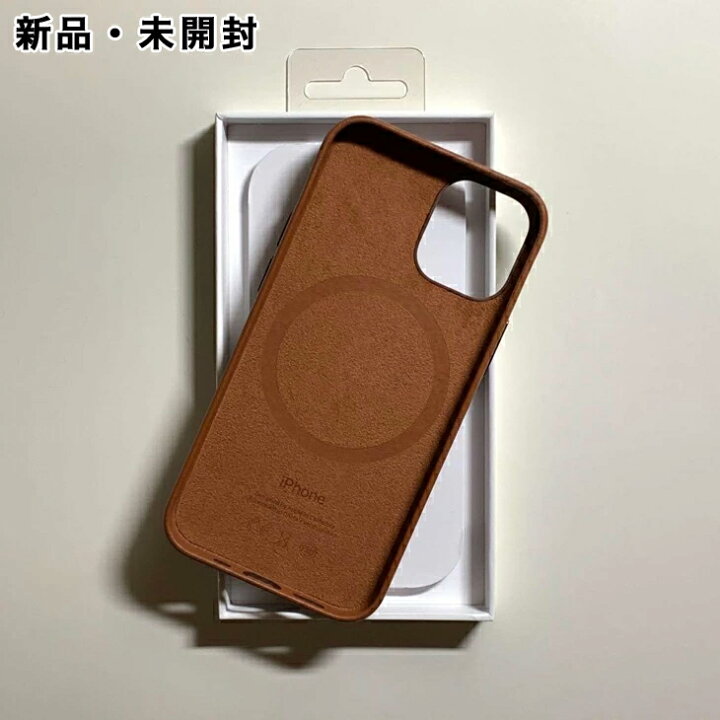 楽天市場】Apple純正 MagSafe対応 iPhone 12 mini レザーケース 