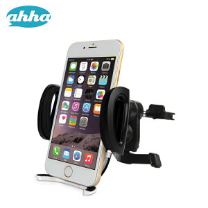 ahha Car A/C Vent Holder AIRVENT CLIP White/Black