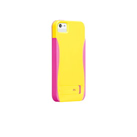 iPhone SE/5s/5 POP! with Stand Case, Solar Yellow/Neon Pink