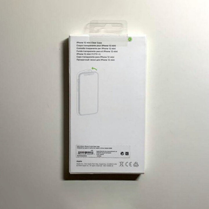 楽天市場】Apple アップル 純正 iPhone 12 mini クリアケース 新品  
