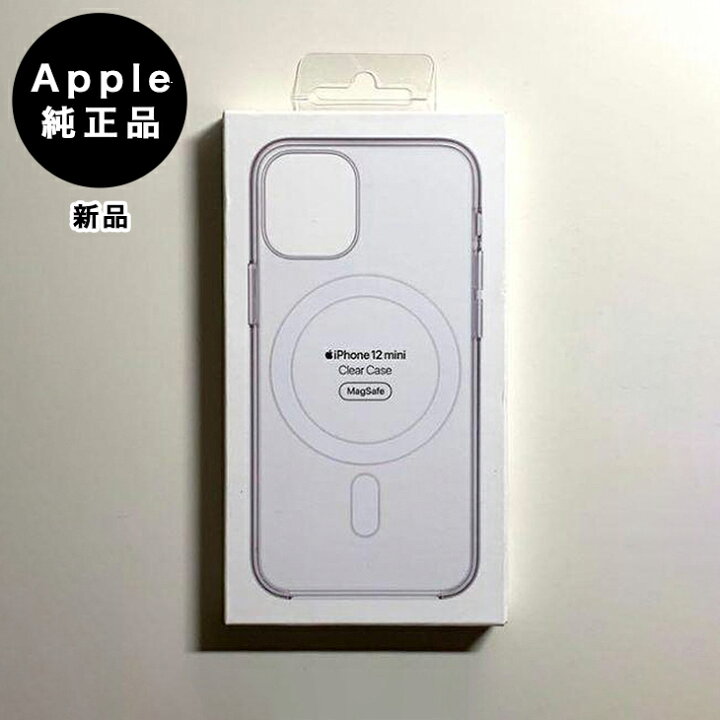 楽天市場】Apple純正 MagSafe対応 iPhone 12 mini クリアケース 新品 