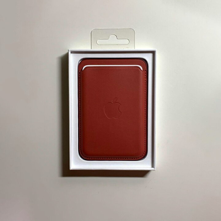 楽天市場】Apple アップル 純正 MagSafe対応 iPhone レザーウォレット 