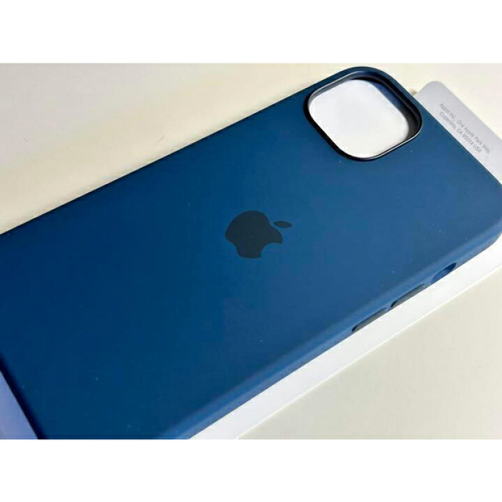 楽天市場】Apple アップル 純正 iPhone 13 シリコンケース・アビス 