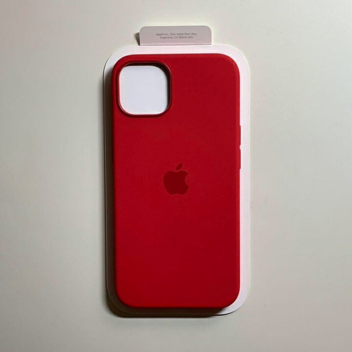 楽天市場】Apple アップル 純正 iPhone 13 シリコンケース・レッド 