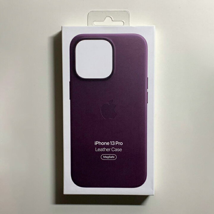 楽天市場】Apple アップル 純正 iPhone 13 Pro レザーケース・ダーク 