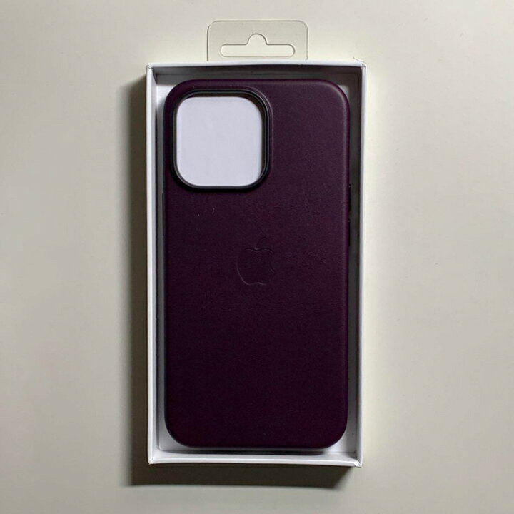 楽天市場】Apple アップル 純正 iPhone 13 Pro レザーケース・ダーク 