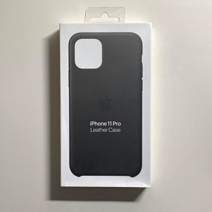 楽天市場】Apple アップル 純正 iPhone 11 Pro レザーケース・ブラック 