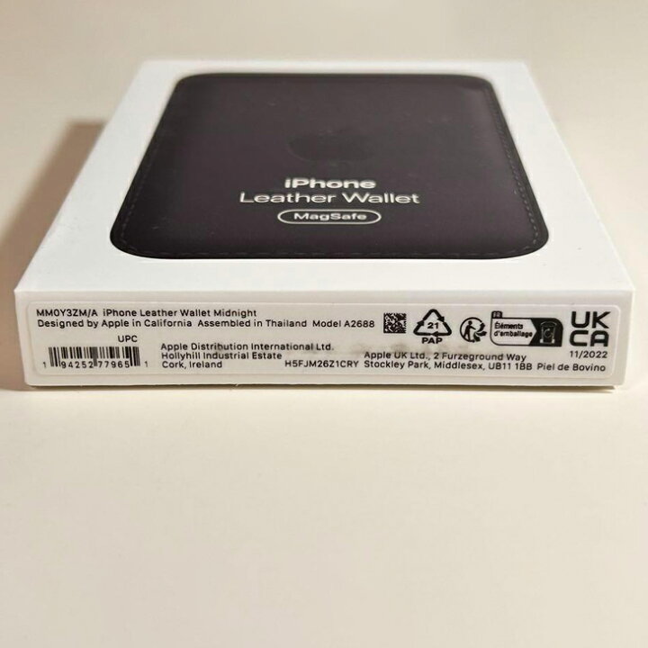 楽天市場】Apple アップル 純正 MagSafe対応 iPhone レザーウォレット 