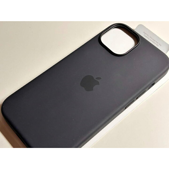楽天市場】Apple アップル 純正 iPhone 15 シリコンケース・ブラック 