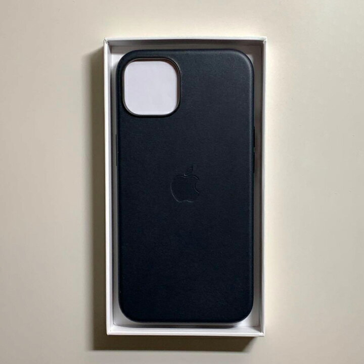 楽天市場】Apple アップル 純正 iPhone 13 レザーケース・ミッドナイト 