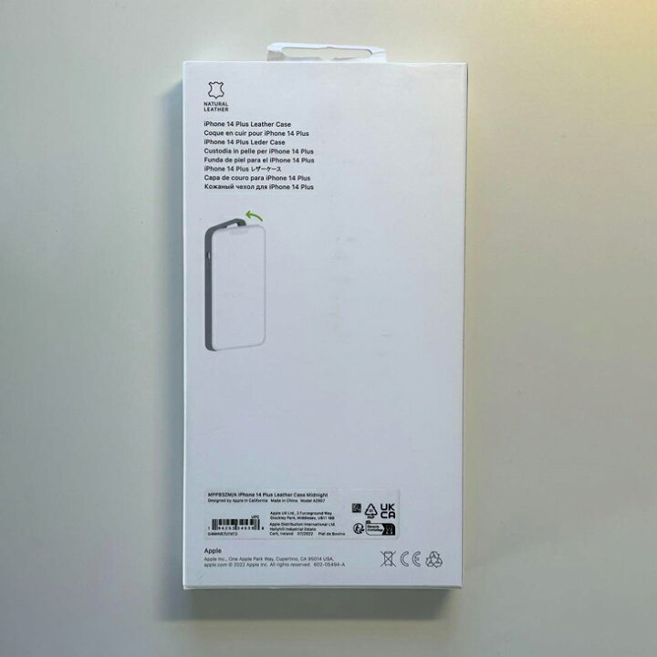 楽天市場】Apple アップル 純正 iPhone 14 Plus レザーケース 