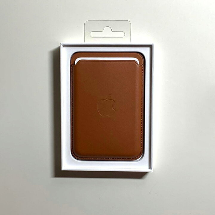 楽天市場】Apple アップル 純正 MagSafe対応 iPhone レザーウォレット 