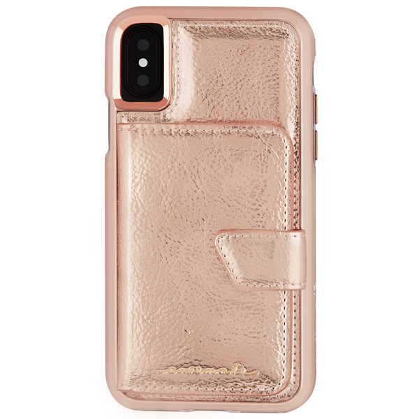 Case-Mate iPhoneXS iPhoneX Compact Mirror Case－Rose Gold ケース・カバー