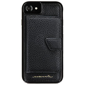 Case-Mate iPhone SE 8 4.7インチ 対応 (iPhone SE 8 7/iPhone 6s/6) Compact Mirror Case Black コンパクトミラー ケース ブラック カード収納ホルダー付き
