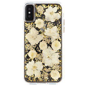 Case-Mate iPhoneXS X Karat Petals - White