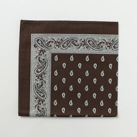 GLARNER TUECHLI（グラルナーチューヒリ） コットン ペイズリー バンダナ / メンズ レディース ハンカチ 綿 Paisley Cotton Bandana