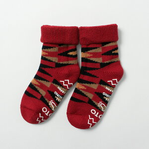 ROTOTO�i���g�g�j �����m�����E�[�� ���[���\�b�N�X �l�C�e�B�u / �C�� �����Y ���f�B�[�X ���j�Z�b�N�X �� �v���[���g �M�t�g ���{�� R1546 MERINO LAMBS WOOL ROOM SOCKS NATIVE