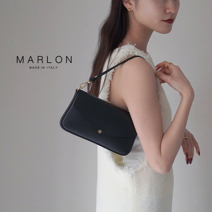 楽天市場】MARLON（マーロン） レザー バゲットバッグ / レディース 