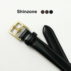 SHINZONE（シンゾーン） プランプ ベルト 23AMSIT06 / レディース 本革 レザー カジュアル 日本製 細い ビジネス PLUMP BELT / szes