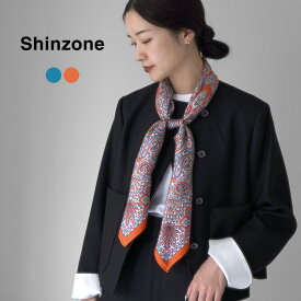 SHINZONE（シンゾーン） トラベリング スカーフ / レディース 大判 シルク 日本製 Travering Silk Scarf 24SMSIT01 / mtd