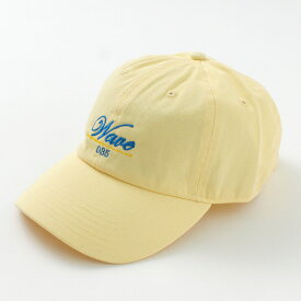 【スーパーSALE限定クーポン対象】KHA:KI（カーキ） アスレチック キャップ / レディース 帽子 コットン 綿 ロゴ 刺繍 ATHLETIC CAP WAVE
