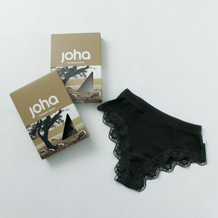楽天市場】JOHA（ヨハ） Kate ウールシルク ショーツ ヒップスター 