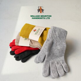 【動画あり】WILLIAM BRUNTON（ウィリアムブラントン） レディース グローブ / 手袋 カシミヤ 暖かい Ladies Gloves